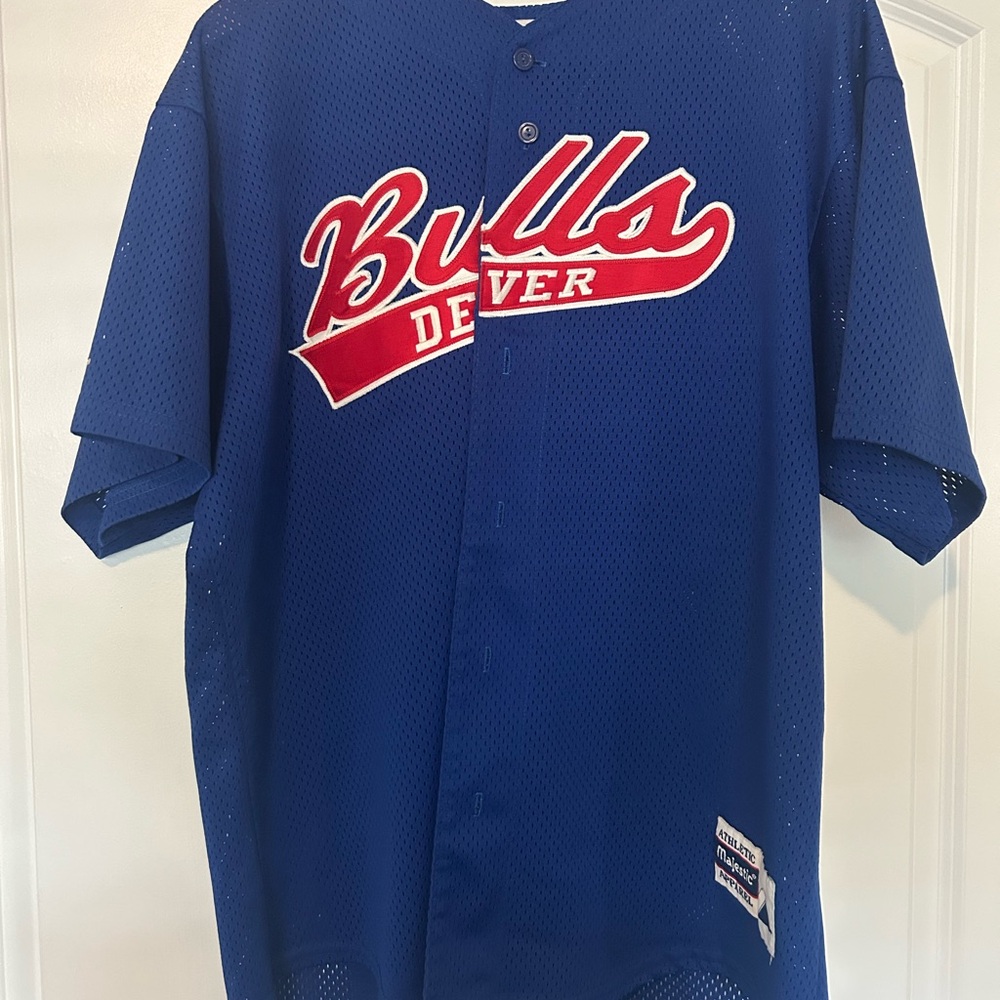 Majestic Blue Bulls Denver Men's Jersey